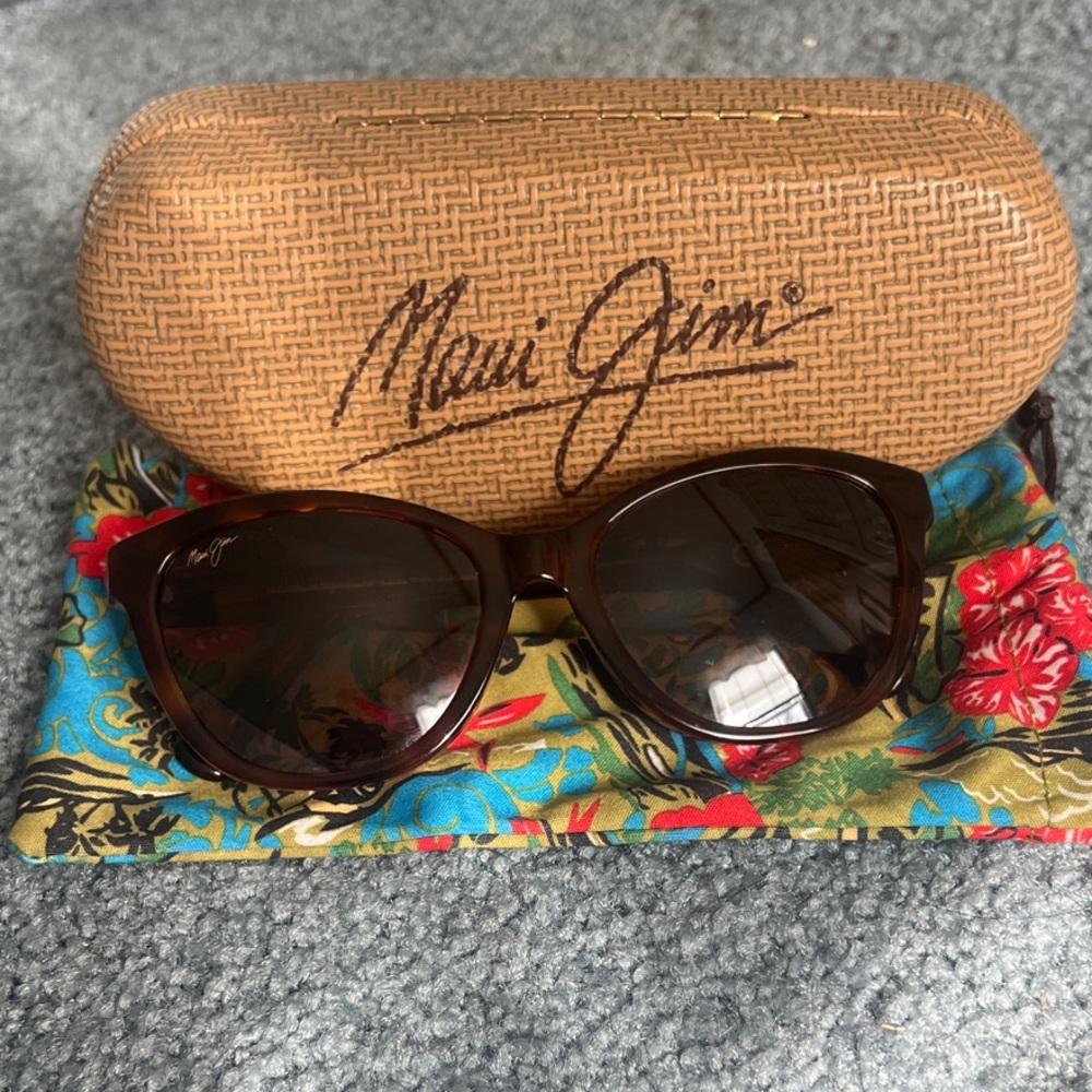 Maui Jim Dark Brown Sunglasses